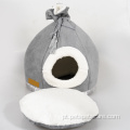 Cat Bed House com Ball Toys Pet Bed
